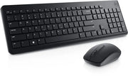 Dell USB Wireless Keyboard & Mouse Combo- KM3322W, Anti-Fade & Spill-Resistant Keys-Black