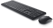 Dell USB Wireless Keyboard & Mouse Combo- KM3322W, Anti-Fade & Spill-Resistant Keys-Black