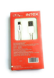 Intex DC- 201B USB Charger & Data Cable For All Android Devices (White)