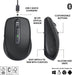 Logitech 910-006932 MX Anywhere 3S Bluetooth Wireless Mouse-Graphite