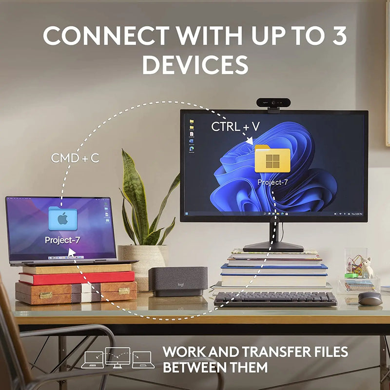 Logitech 910-006932 MX Anywhere 3S Bluetooth Wireless Mouse-Graphite