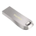 SanDisk Ultra Luxe USB 3.1 Flash Drive 128GB, Upto 150MB/s, All Metal, Metallic Silver