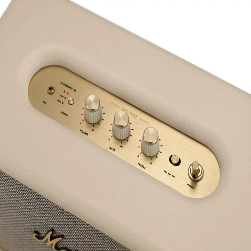 Marshall Stanmore III Bluetooth Wireless Speaker - Cream