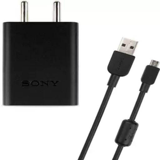 SONY CP-AD2A/BCABIN5 2.1A Mobile Adapter With 1.5M USB-A To Micro USB Cable-Black