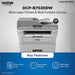 Brother DCP-B7535DW Multi-Function Monochrome Laser Printer With Auto Duplex Print & Wi-Fi(Toner Box Technology/Gray)