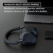 Sony ‎WH1000XM5/B Wireless Industry Leading Active Noise Cancelling Headphones With 8Mics(Black)