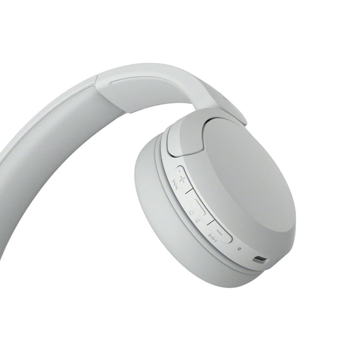 Sony ‎WHCH520/W Wireless On-Ear Bluetooth Headphones With Mic (White)