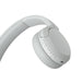 Sony ‎WHCH520/W Wireless On-Ear Bluetooth Headphones With Mic (White)