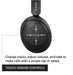 Sony WH-XB910N Extra BASS Noise Cancellation Headphones Wireless Bluetooth Over The Ear Headset with Mic,Black