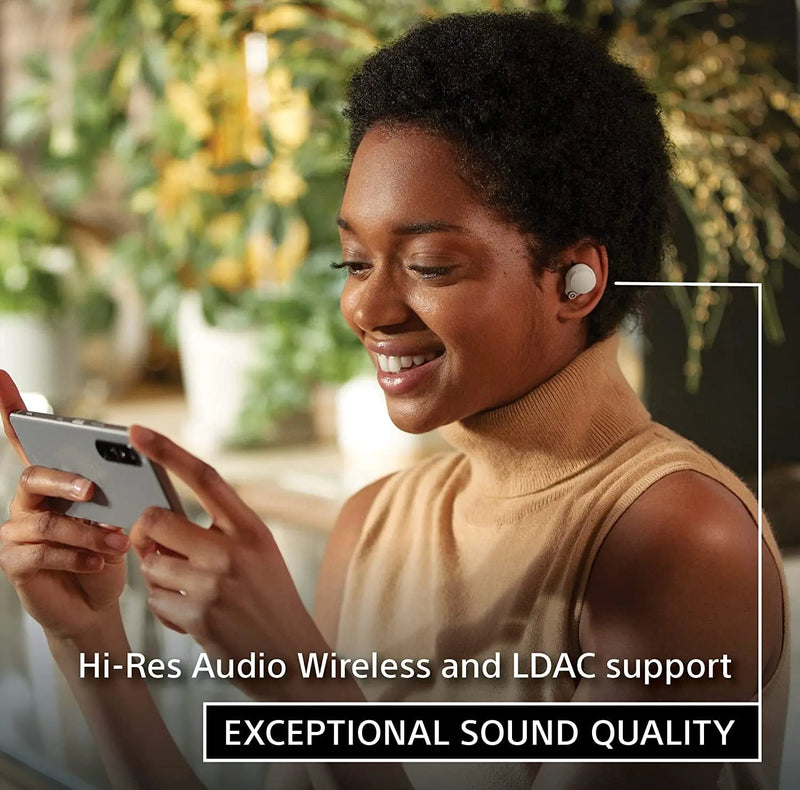 Sony WF-1000XM4 Industry Leading Active Noise Cancellation BT 5.2 TWS Truly Wireless In Ear Earbuds With Mic 36Hr-Black