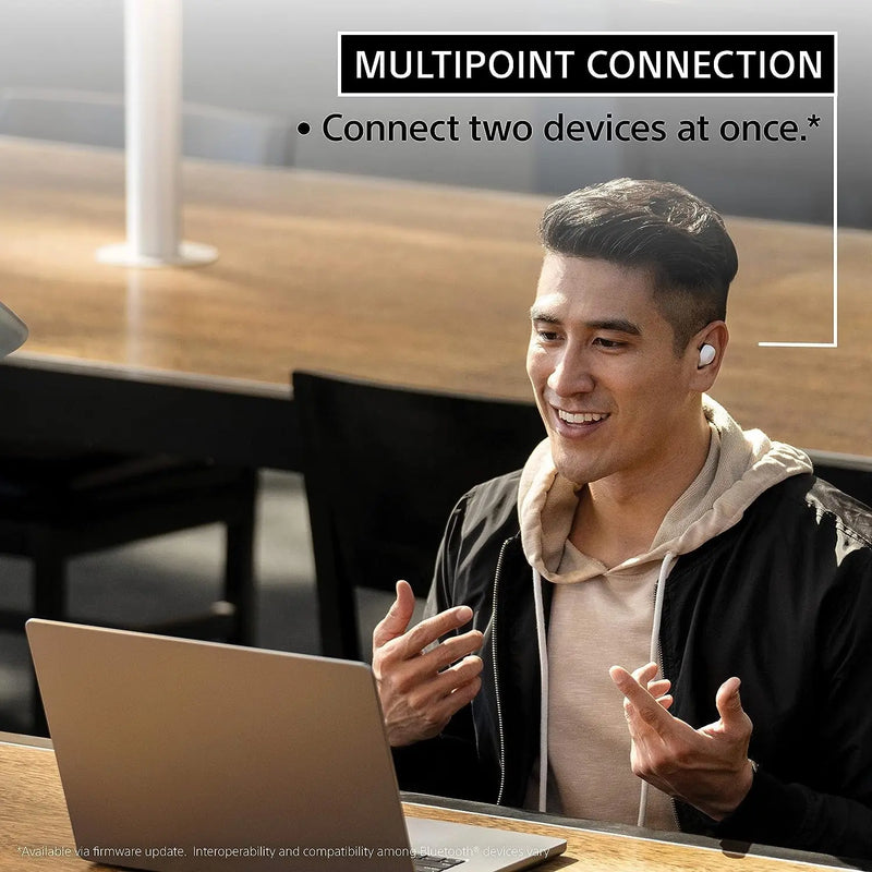 Sony LinkBuds S WF-LS900N/BLK Truly Wireless Noise Cancellation Earbuds Hi-Res Audio & 360 Reality Audio -Black