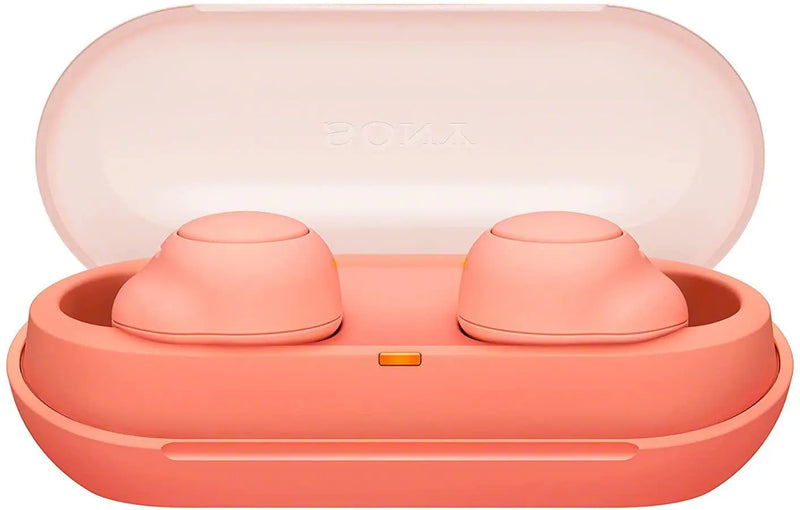 Sony WF-C500/Orange Truly Wireless Bluetooth Earbuds With 20Hrs Battery, 360 Reality Audio