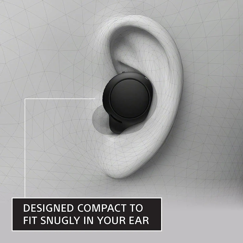Sony WF-C500 Truly Wireless Bluetooth Earbuds With 20Hrs Battery 360 Reality Audio- White