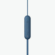 Sony WI-C100 Wireless In-Ear Bluetooth Headset With Mic For Phone Calls - Blue