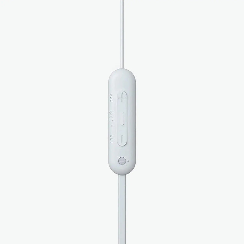 Sony WI-C100 Wireless In-Ear Bluetooth Headset With Mic - White