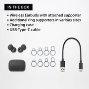 Sony LinkBuds WF-L900 Truly Wireless Bluetooth In Ear Earbuds 17.5 Hrs Battery Alexa Built-in - Grey