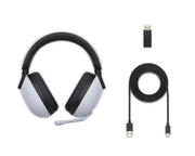 Sony INZONE H7, WH-G700 Wireless Gaming Over-Ear Headphones With 360 Spatial Sound-White