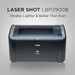 Canon LaserShot LBP 2900B Monochrome Laser Printer (Black/Grey)