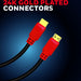 HONEYWELL HC000007 HDMI 1.4 Cable With Ethernet 20M (Black/Red)