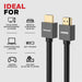 HONEYWELL HC000010 HDMI Cable with Ethernet 2.0 Compliant Slim 5M (Black)
