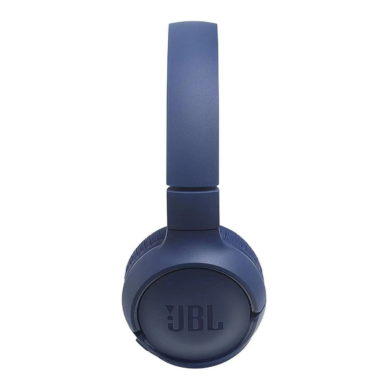 JBL Tune 500BT By Harman Powerful Bass Wireless On-Ear Headphones With Mic(16 Hours PB/Blue)-JBLT500BTBLU