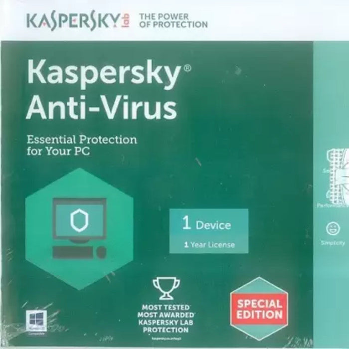 Kaspersky Antivirus 1 Device License