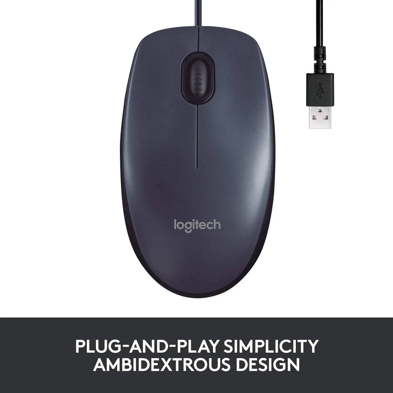 Logitech Wired Mouse M100r