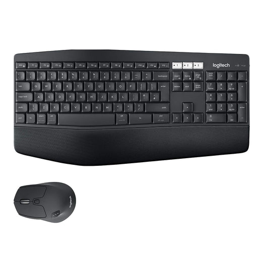 Logitech MK850 Multi-Device Wireless Keyboard and Mouse Combo, 2.4GHz Wireless and Bluetoot PC/Mac,