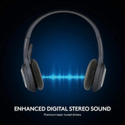 Logitech H600 Wireless Headset (Black)