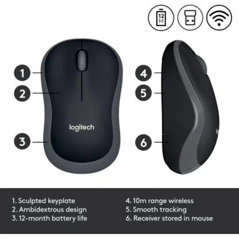 Logitech M185 Wireless Mouse
