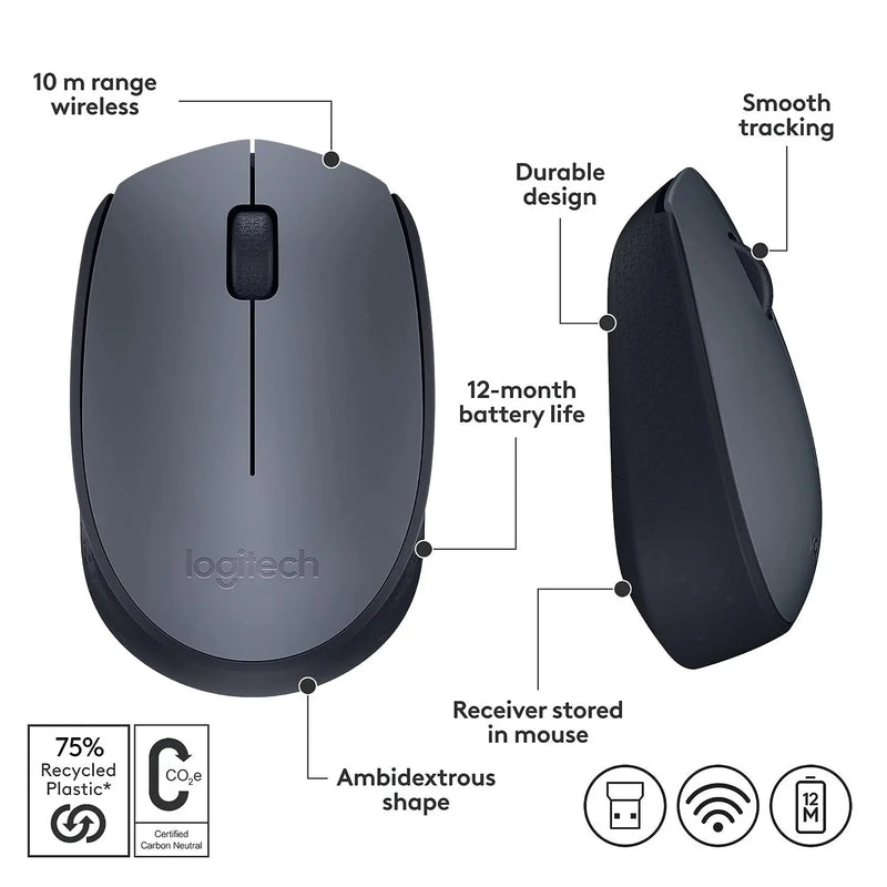 Logitech M170 Wireless Optical Mouse
