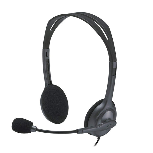 Logitech H111 Stereo Headset Black & Grey