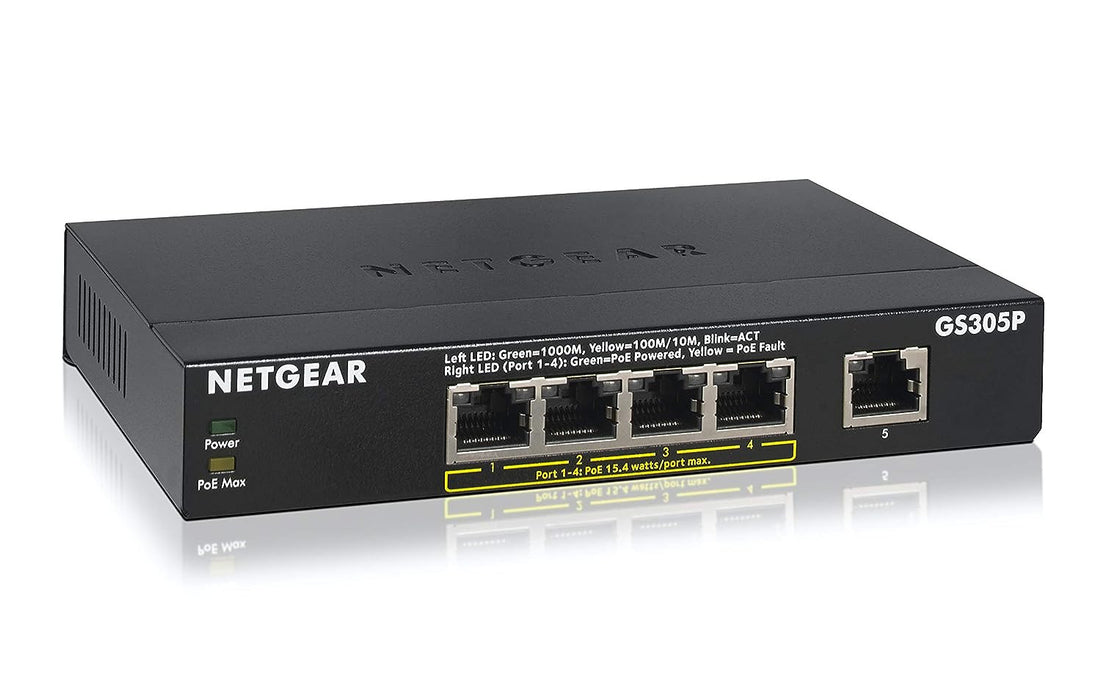 Netgear GS305P-100INS Gigabit Ethernet Unmanaged Switch