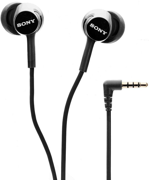 Sony MDR-EX155AP in-Ear Headphones with Mic (Black)