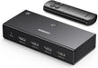 UGREEN 15376 3 In 1 Out 4K@60Hz HDMI Switch With Remote Control