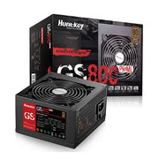 Huntkey GS800 Prime 80 Plus + Bronze Certified 700W APFC ATX12V V2.3 PSU Power Supply (Black)