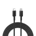 Anker 322 USB-C to USB-C Braided Cable (6ft.)- Black/A81B6H11