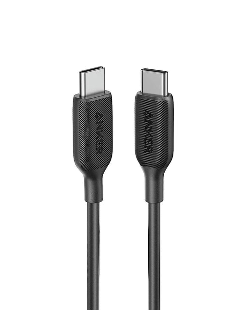 Anker Cable 310 USB-C To USB-C Cable (PVC/3 ft) -  Black/A81E1011