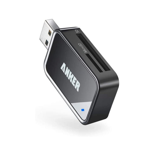 Anker 68UNMCRD-B2U USB 3.0 Card Reader, SD Card Slot, Micro SD Card Slot(Black)