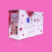 FUJIFILM! Instax Mini 9 Cupid Box With 10 Heart Film Shots, LED Bunting, 5 Fridge Magnets (Clear Purple)