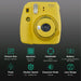 Fujifilm Instax Mini 9 Delight Box With 10 Shots, 5 Fridge Magnets, Bunting (Clear Yellow)