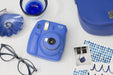 Fujifilm Instax Mini 9 Bundle Pack With 40 Shots, Fridge Magnets, Bunting (Cobalt Blue)