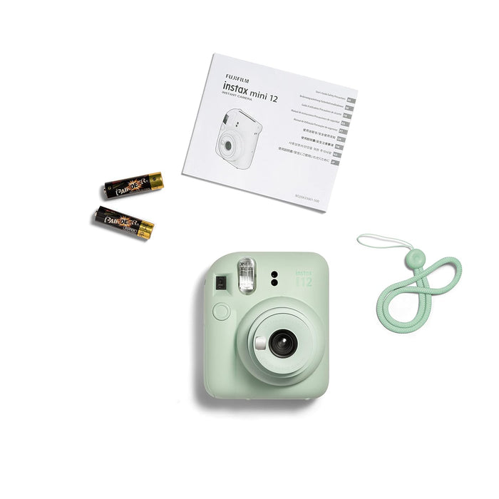 Fujifilm Instax Mini 12 Instant Standalone Camera- Mint Green