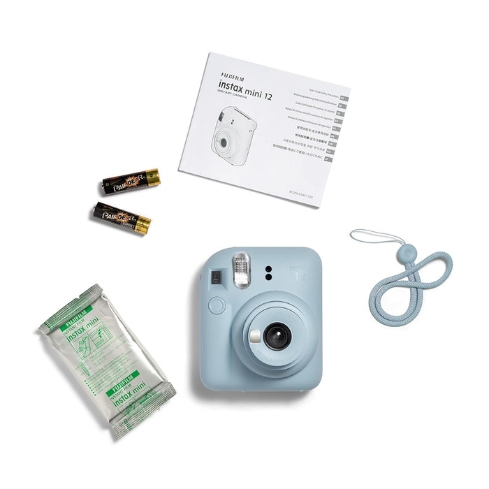 Fujifilm Instax Mini 12 Instant Standalone Camera- Pastel Blue