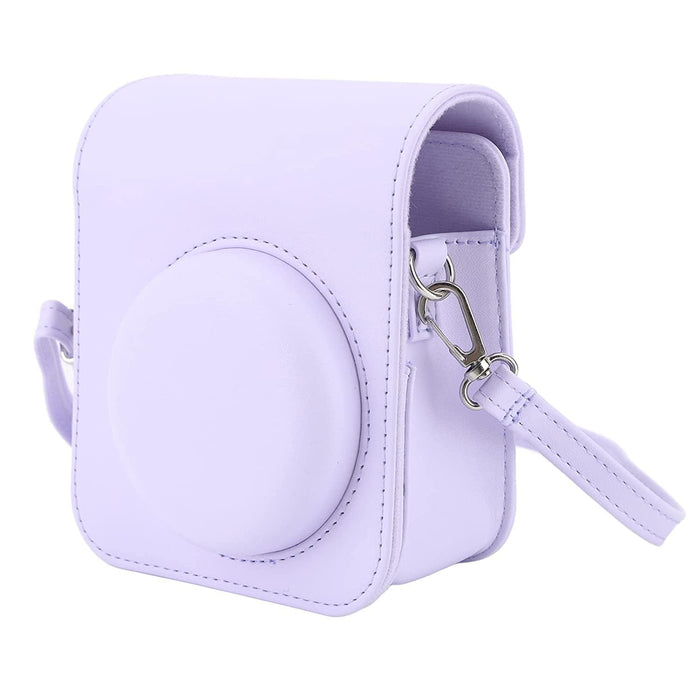 Fujifilm Instax Mini 12 Instant Camera Delight Box With 10 Shots, Mini 12 Cover, Bunting Set- Lilac Purple