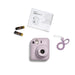 Fujifilm Instax Mini 12 Moment Forever With 20 Shots, Bunting Set, Mini 12 Cover(Lilac  Purple)