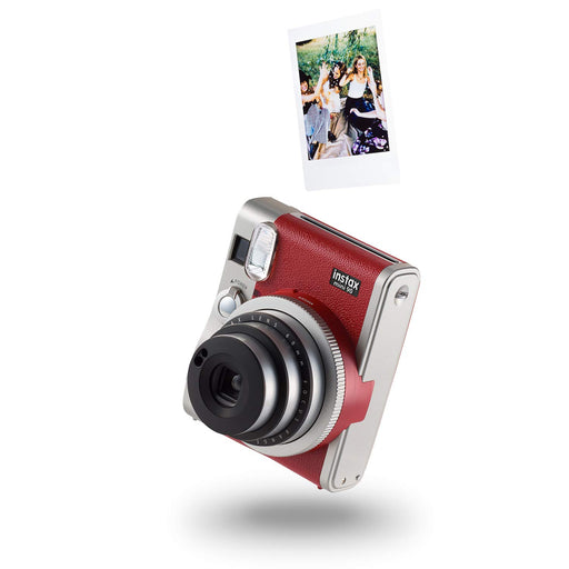 Fujifilm Instax Mini 90 Plus Camera With 10 Shots,Bunting Set (Red)