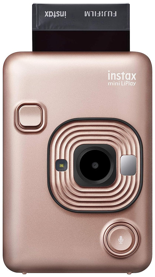 Fujifilm Instax Mini LiPlay Plus Hybrid Instant Camera (Gold)