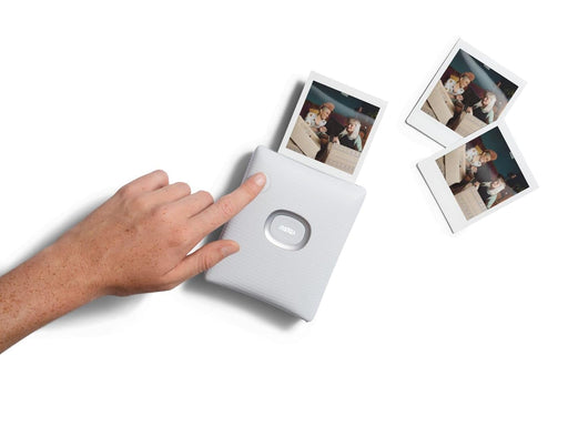 Fujifilm Instax Square Link Smartphone Instant Photo Printer(Ash White)