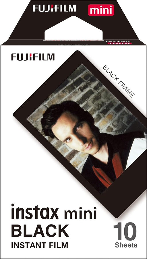 Fujifilm Instax Designer Film for Mini Cameras (Black/10 Shots)